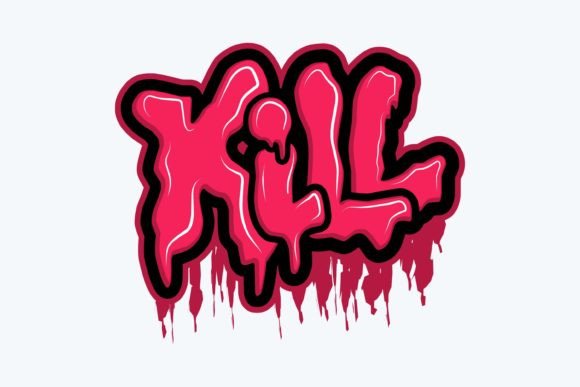Graffiti Graphic Kill: Bold Typography for High-Impact Design