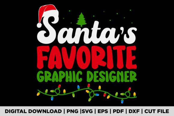 Santa's Favorite Graphic Designer: Festive Charm for Your Projects