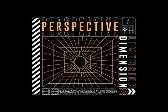 Streetwear Perspective Design: A Modern Graphic Edge
