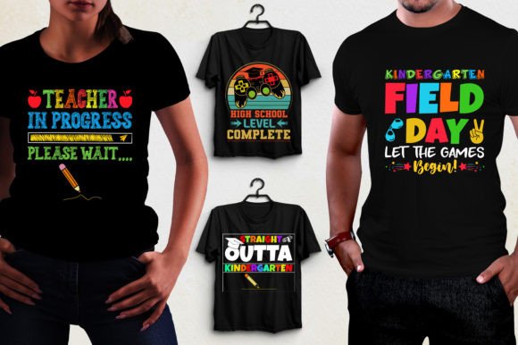 T-Shirt Graphic Design: The Ultimate Trendy POD Bundle